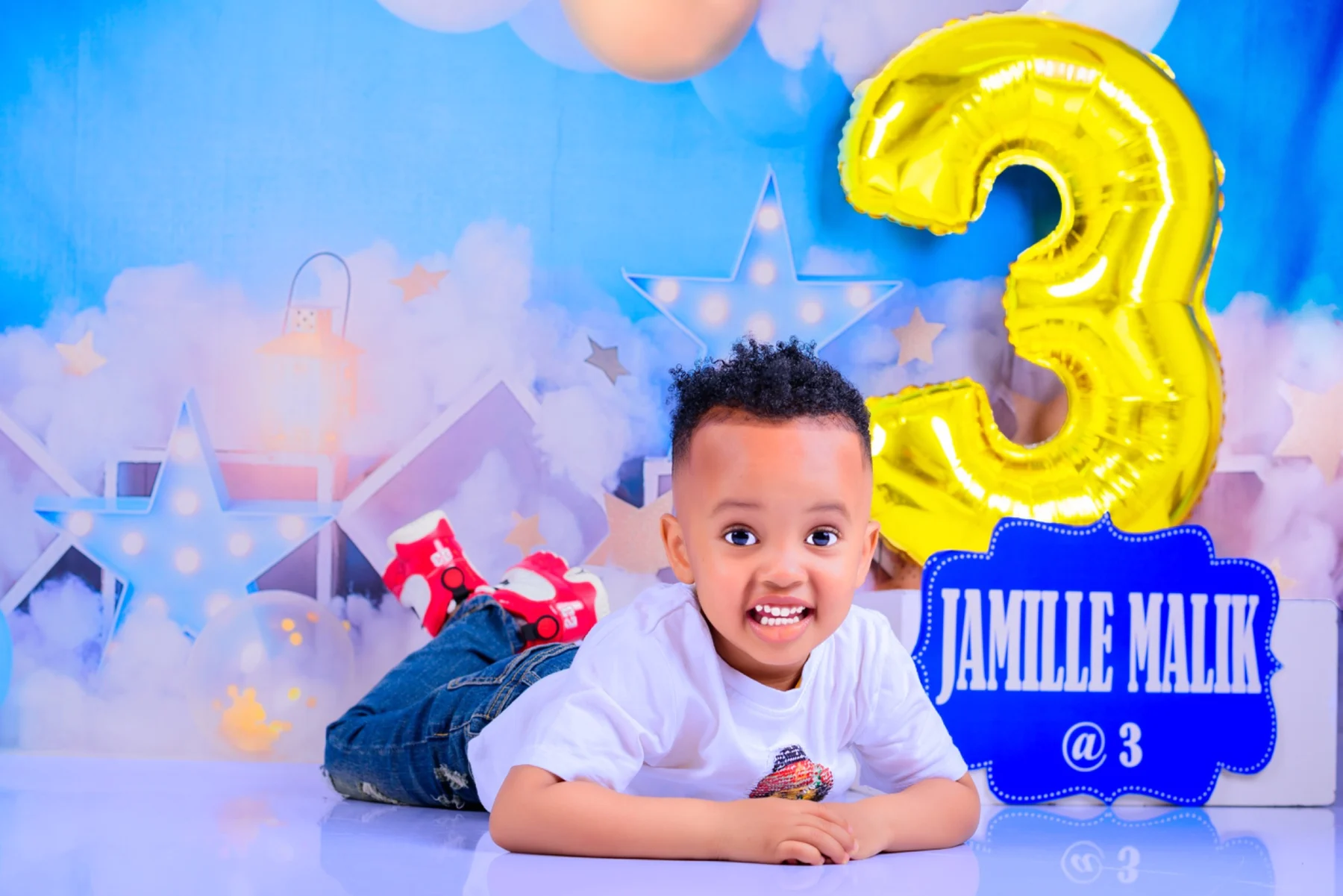 Child birthday portrait by PK Studios