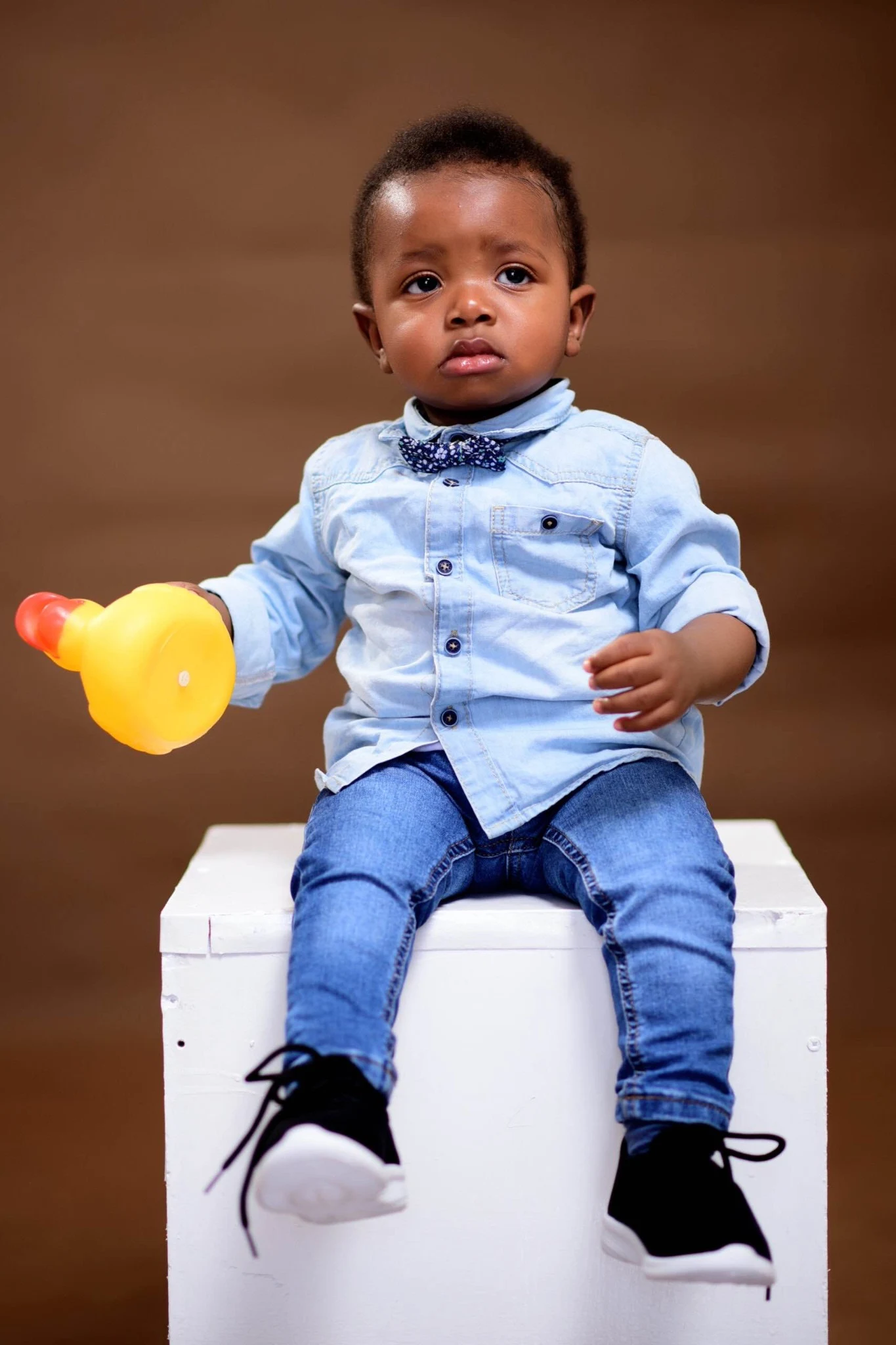 Child studio portrait by PK Studios